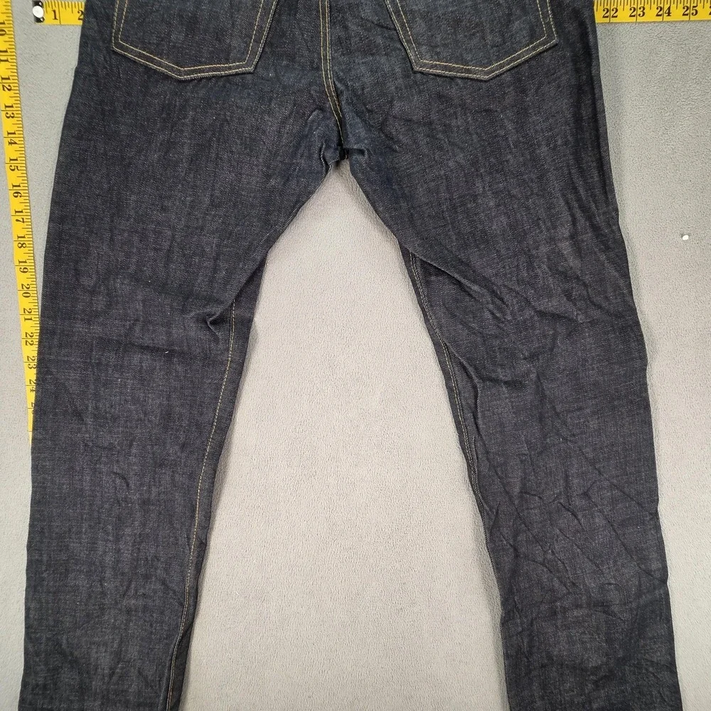 Uniform Bridge Jeans Womens Selvedge High Rise Slim Straight Fits‎ 26x29